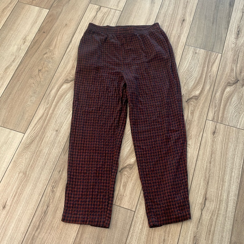 Gingham plaid trousers - Picture 9 of 9